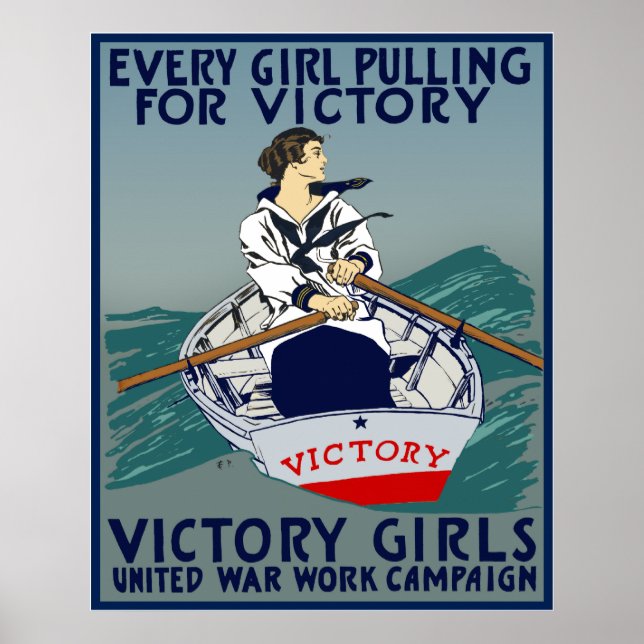Póster Every Girl Pulling For Victory (Frente)
