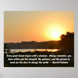 Póster Every Great Dream