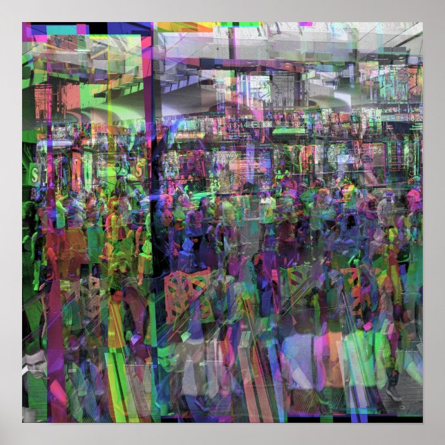 Póster Every moment is a compendium of here besides there (Frente)