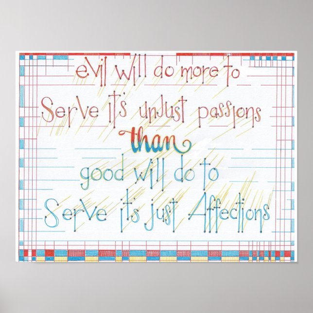 Póster Evil Passions (Frente)