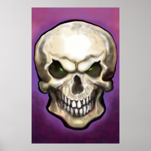 Póster Evil Skull