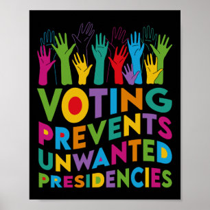 Póster Evita Presidencias No Deseadas Harris Wheimer 2024