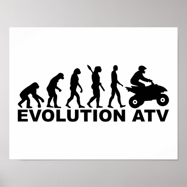 Póster Evolución ATV (Frente)