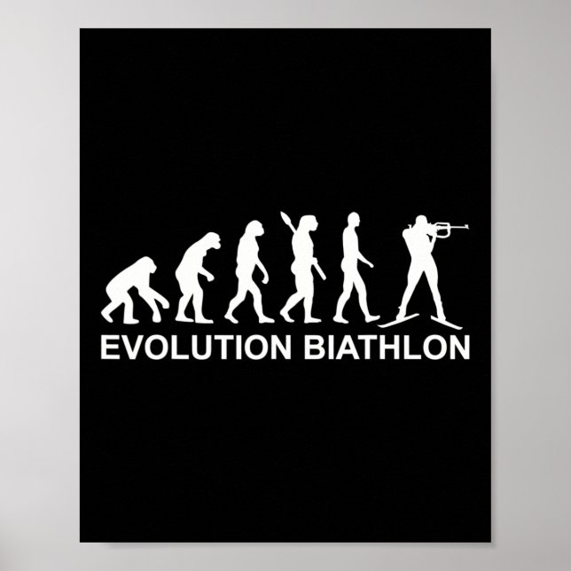 Póster Evolución Biatlón 3 (Frente)