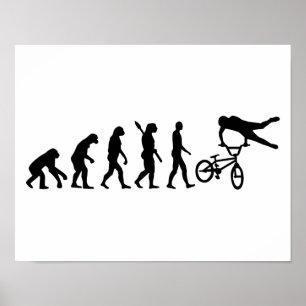 Póster Evolución BMX