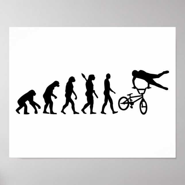 Póster Evolución BMX (Frente)