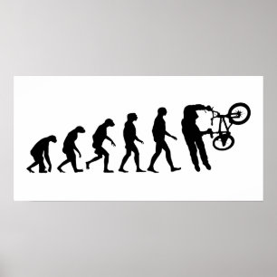 Póster Evolución de BMX