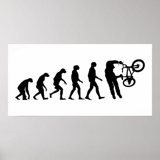 Póster Evolución de BMX (Frente)