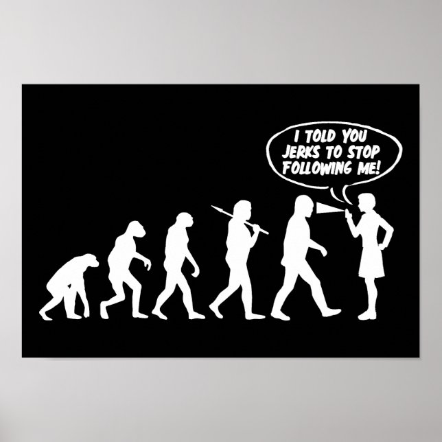 Póster Evolución De Las Mujeres Con Spray De Pimienta - F (Frente)
