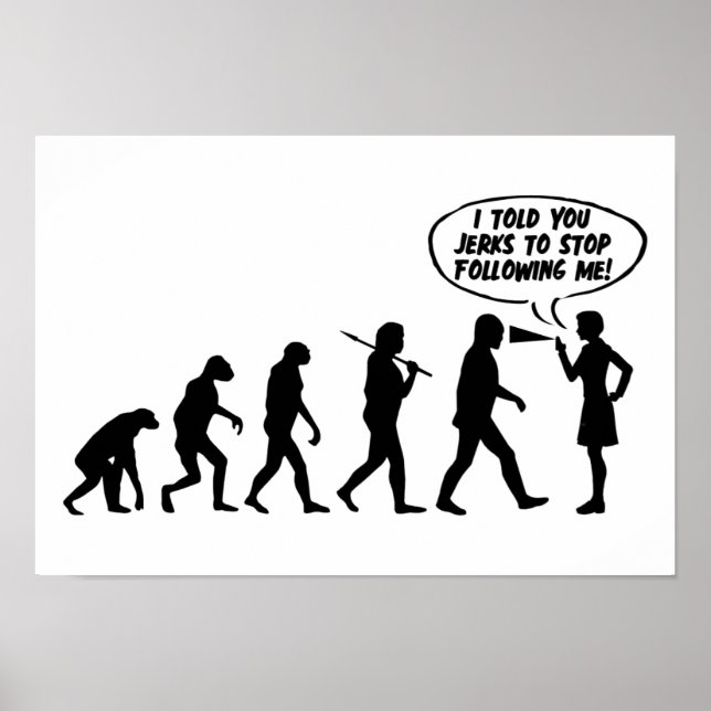 Póster Evolución De Las Mujeres Con Spray De Pimienta - F (Frente)
