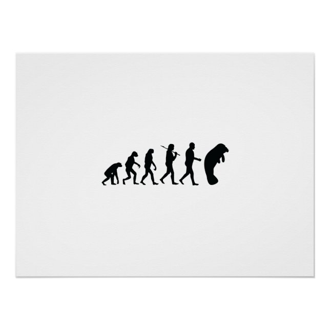 Póster Evolución de Manatee (Anverso)