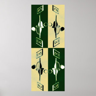 Póster Evolución de Yin y Yang