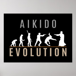 Póster Evolución del Aikido