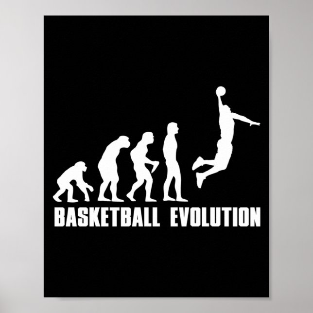 Póster Evolución del Baloncesto  (Frente)
