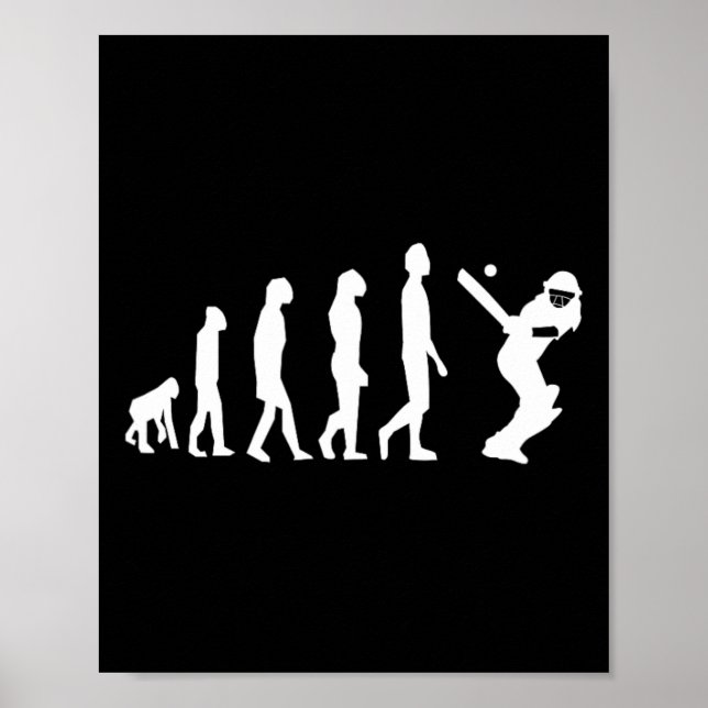 Póster Evolución del cricket  (Frente)