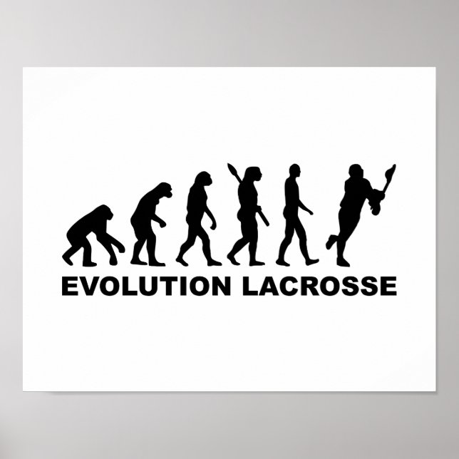 Póster Evolución Lacrosse (Frente)