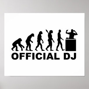 Póster Evolución oficial de DJ