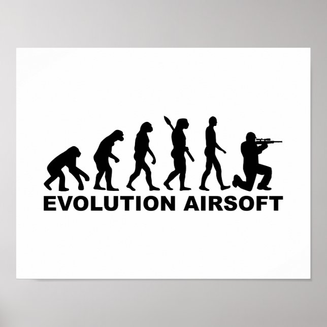 Póster Evolution Airsoft (Frente)