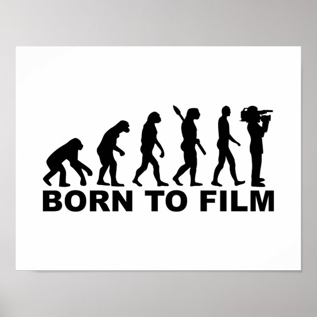 Póster Evolution Born to film (Frente)