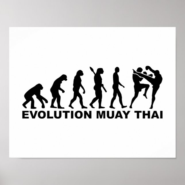 Póster Evolution Muay Thai (Frente)
