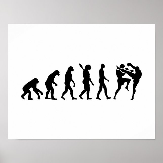 Póster Evolution Muay Thai (Frente)