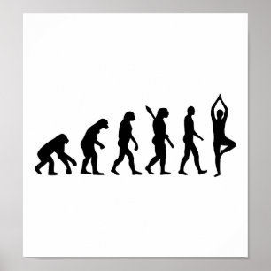 Póster Evolution Yoga