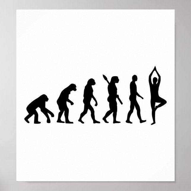 Póster Evolution Yoga (Frente)