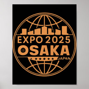 Póster Ex 2025 Osaka Japón estimula un nuevo futuro