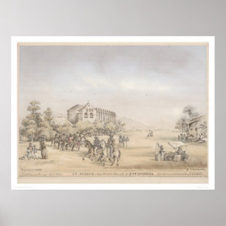 Póster Ex-Misión de San Gabriel (1318)