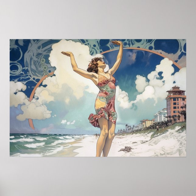 Póster Exaltación de la primavera (Frente)