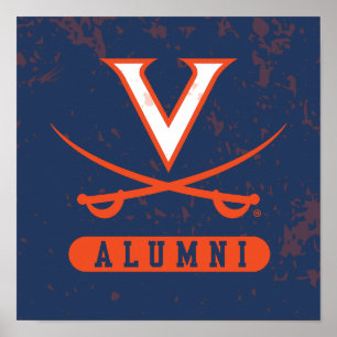 Póster Exalumnos de Virginia Cavaliers angustiados