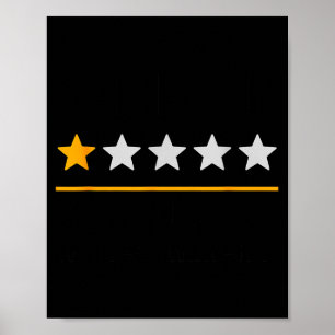 Póster Examen de Abogado Superviviente Divertido 1 Estrel