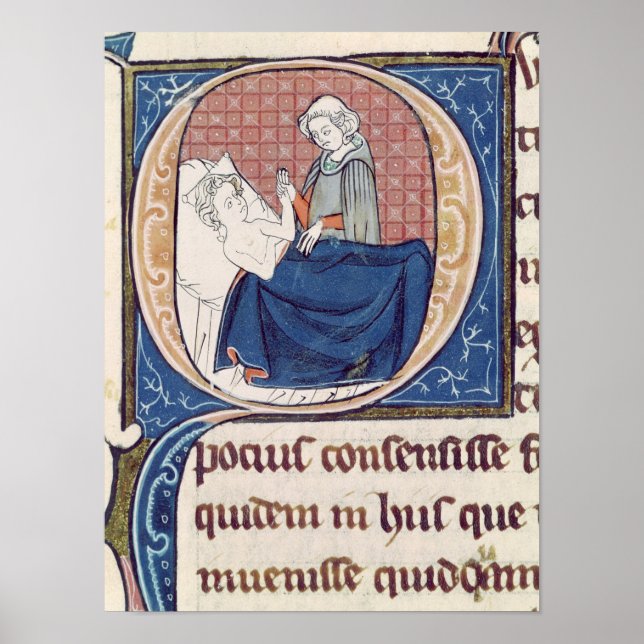Póster Examen de un paciente (Frente)