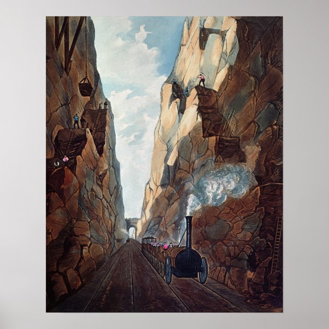 Póster Excavación del Olivo, a kilómetros (Frente)