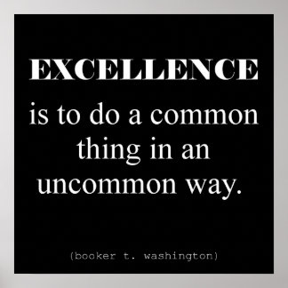 Póster Excelencia