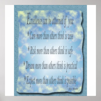 Póster Excelencia