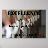 Excelencia Poster motivacional