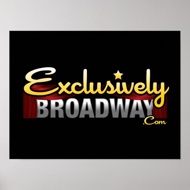 Póster ExclusivelyBroadway.com (Frente)