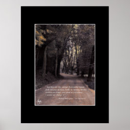 Póster Exempt from Public Haunt Shakespeare Quote Poster