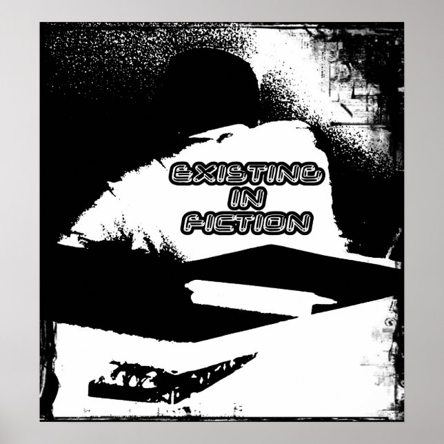 Póster Existente en ficción (Frente)