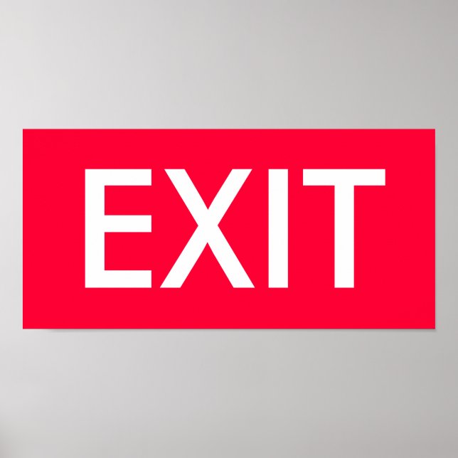 PÓSTER EXIT (Frente)