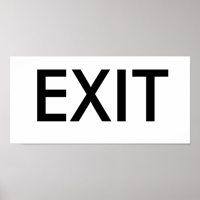 PÓSTER EXIT (Frente)