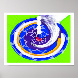 Póster éxito de vuelo