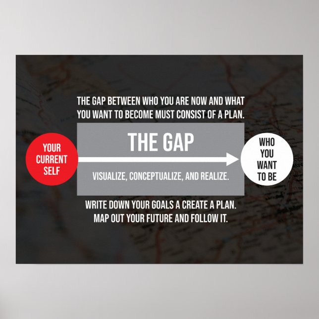 Póster Éxito - Derecho de atracción - Poster motivacional (Frente)