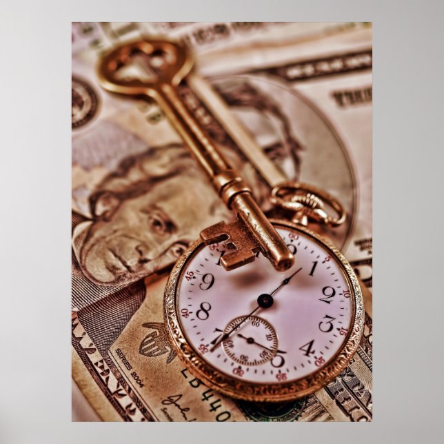 Póster Éxito empresarial (Frente)