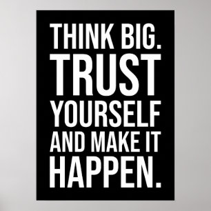 Póster Éxito y Poster motivacional del gimnasio