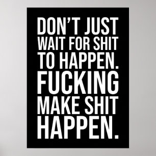 Póster Éxito y Poster motivacional del gimnasio