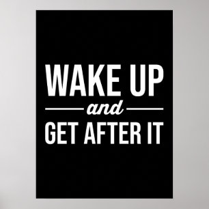 Póster Éxito y Poster motivacional del gimnasio