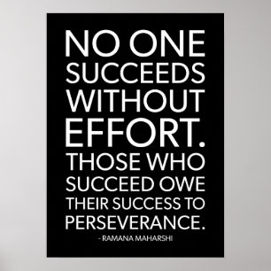 Póster Éxito y Poster motivacional del gimnasio