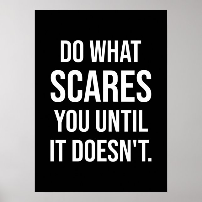 Póster Éxito y Poster motivacional del gimnasio (Frente)